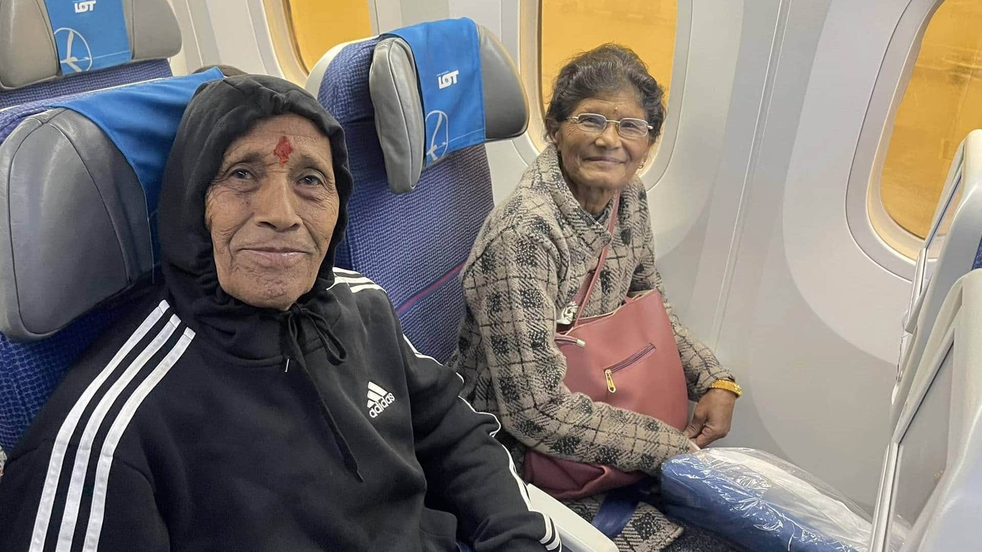 Vinod kapri jets off with padam hira devi to attend pyre World Premiere at Tallinn Black Nights film festival
