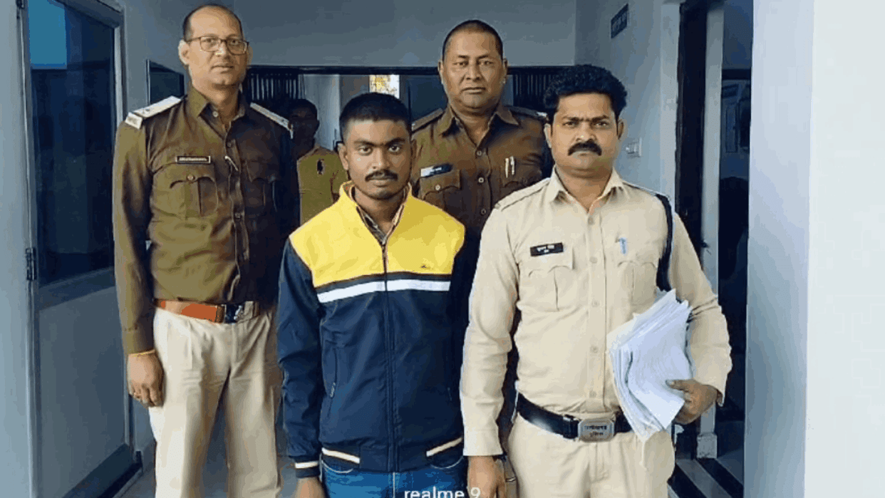 Gaurela police arrested accused from Madhya Pradesh for sexually exploiting girl and refusing marry