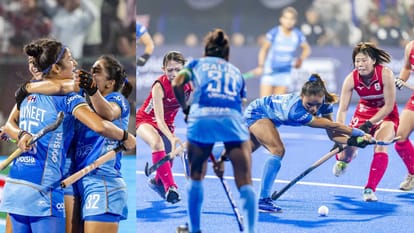 Bihar news : Rajgir hockey match india reached in final india vs china women asian hockey championship 2024