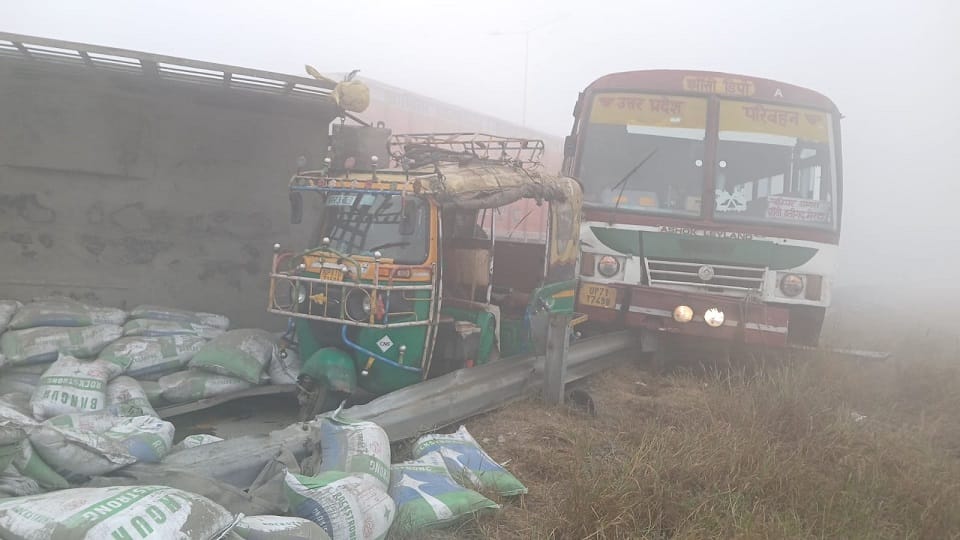 maximum number of bus accidents in Lucknow region in 2024 was revealed in report from January to November
