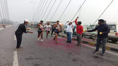 Indira Marathon 2025: Route diversion done for Indira Marathon new Yamuna bridge will be reserved for the race