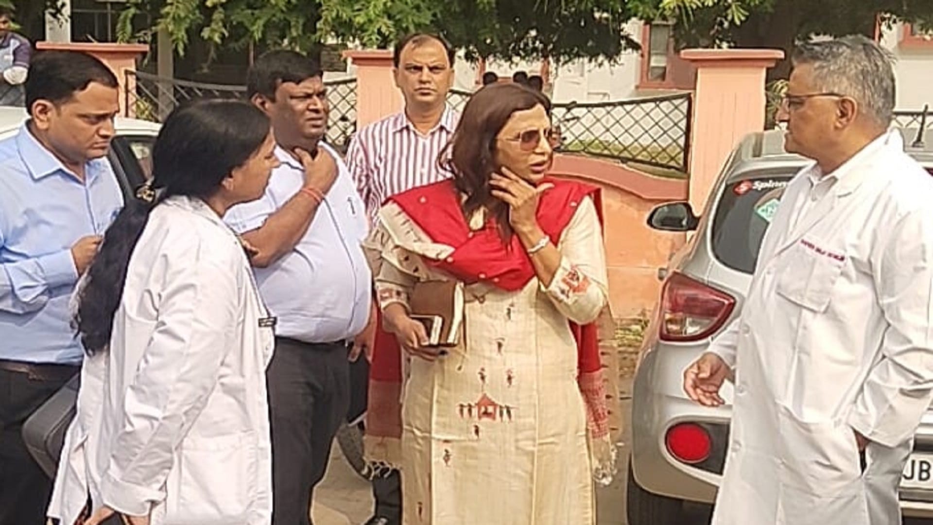 Jhansi Fire Incident From Sprinkling Lime to Setting Up Beds Sudden Arrangements Shocked Families