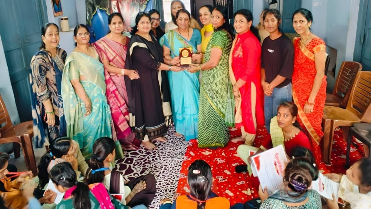 Shivpuri Mridula Rathi said Seva Bharti organization doing important work of making women selfreliant