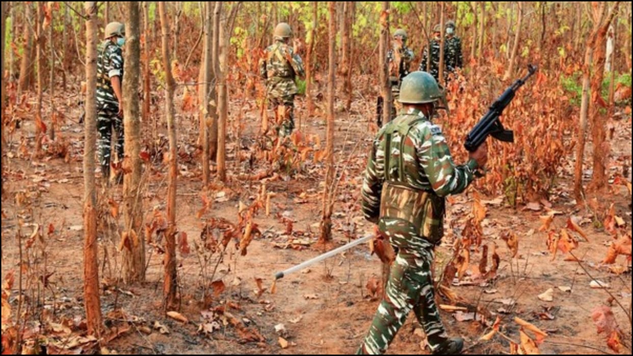 Security personnel destroyed two camps of Maoists in Jharkhand, arms and ammunition recovered