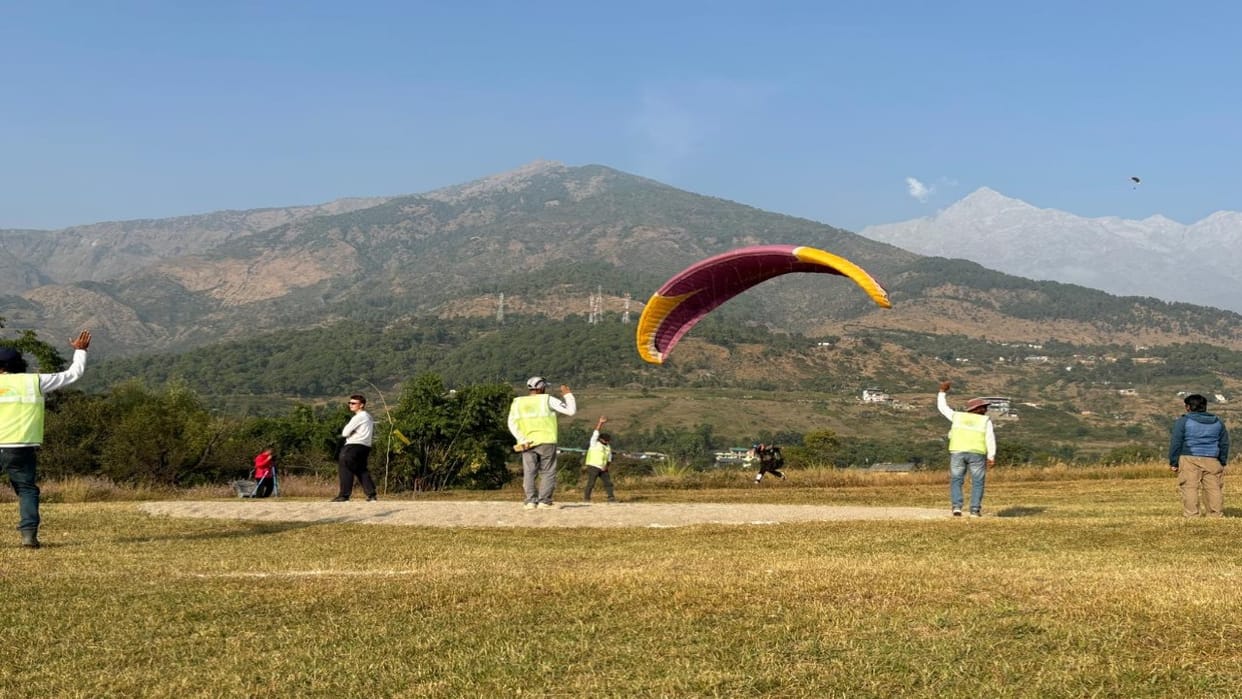 Dhauladhar Paragliding Accuracy Cup: 73 pilots completed four rounds