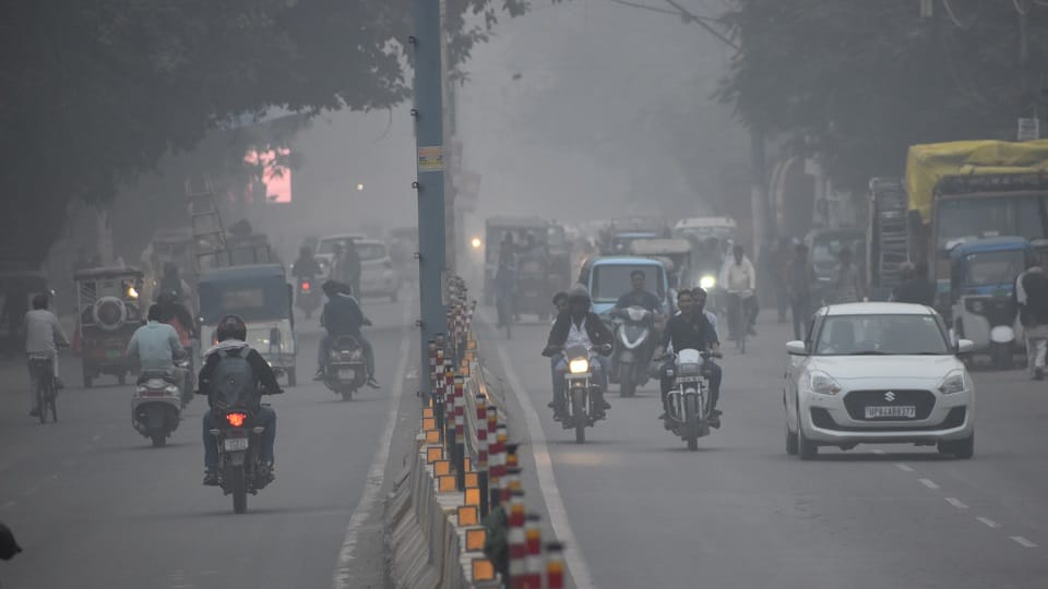 Aligarh condition due to smog