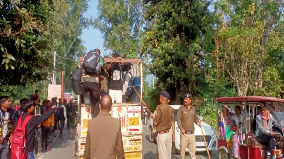 Army Recruitment pithoragarh Haldwani One recruitment ruined four districts transport system Uttarakhand news