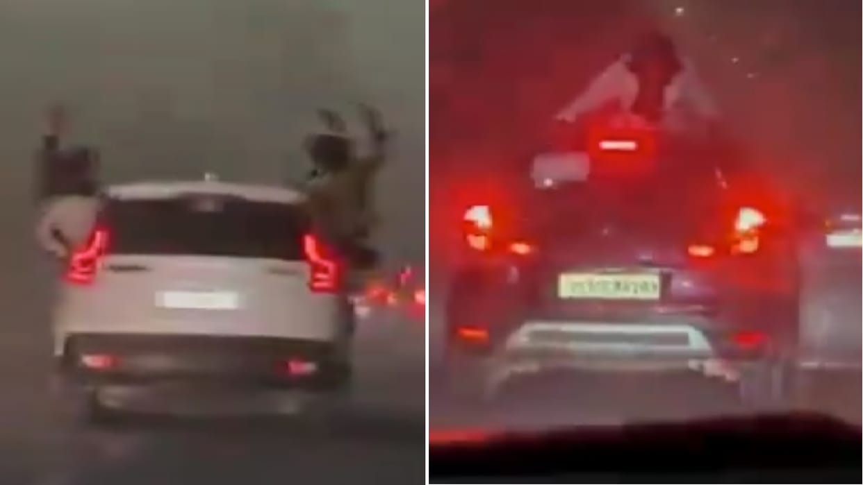 Video of stunting with cars goes viral in Greater Noida