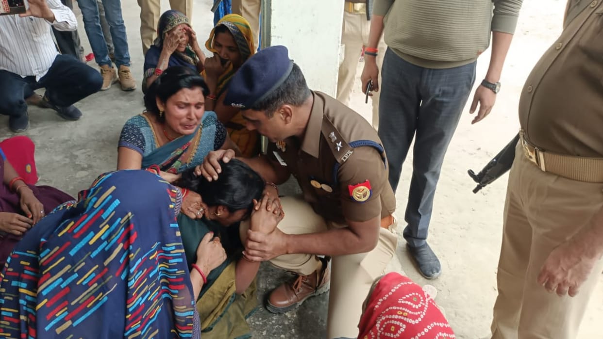 Girl shot in front of house married four days ago condition critical