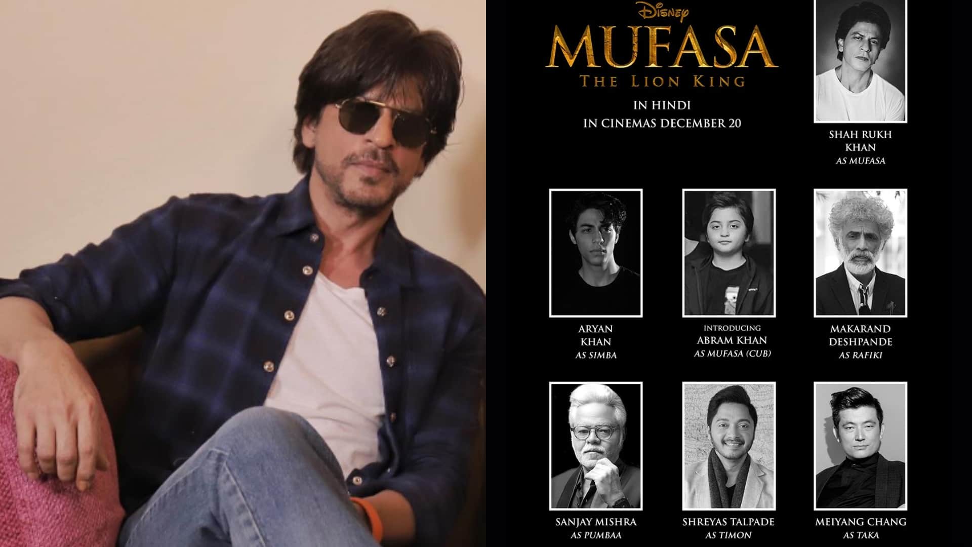 Shah Rukh Khan To Mahesh Babu Give Voice To Hindi Telugu Dubbed Version Mufasa The Lion King
