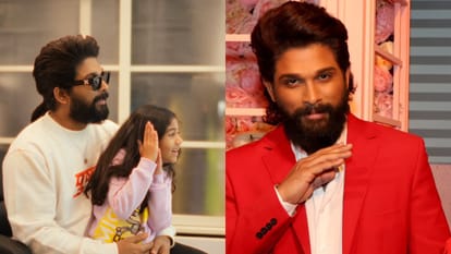 Allu Arjun Share Daughter Photo On Instagram Write Caption Daddy Princess