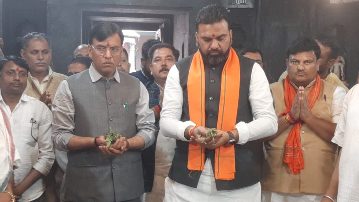 Bihar: Union Minister Mansukh Mandaviya and Deputy CM Samrat Chaudhary reached Gaya, Rajgir, sports, hockey