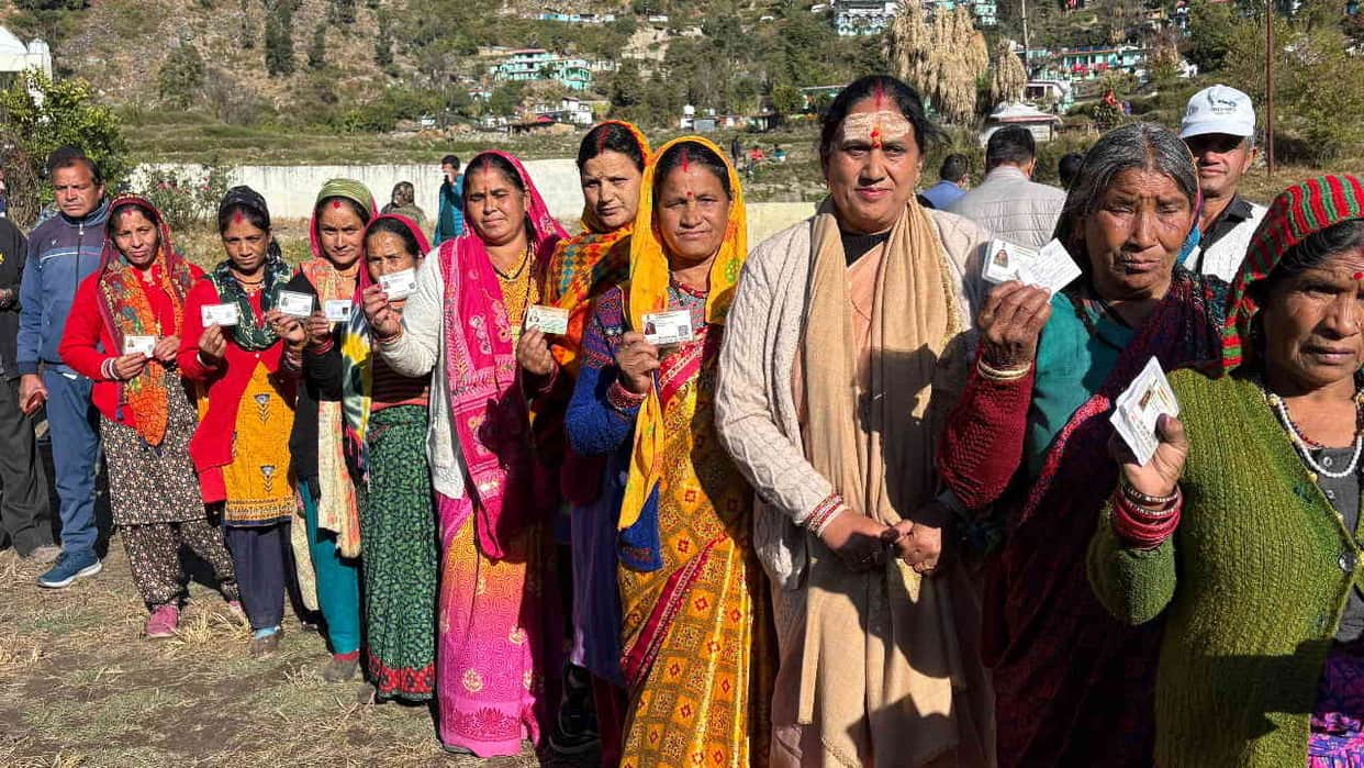 Kedarnath By Election 2024 Voting Today  Uttarakhand  Watch Photos read All Updates