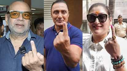 Maharastra Elections 2024 stars vote akshay kumar rajkummar kartik aaryan Ritesh Deshmukh Genelia ali fazal