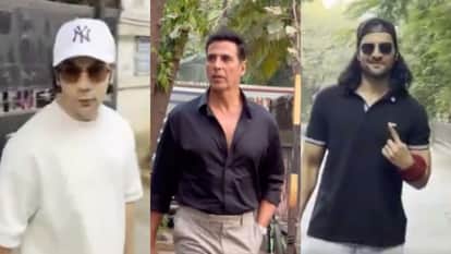 महाराष्ट्र विधानसभा चुनाव में इन सितारों ने डाला वोट