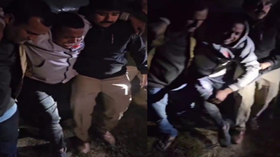 Meerut: A young man was killed for molesting his sister, the police caught the accused in an encounter