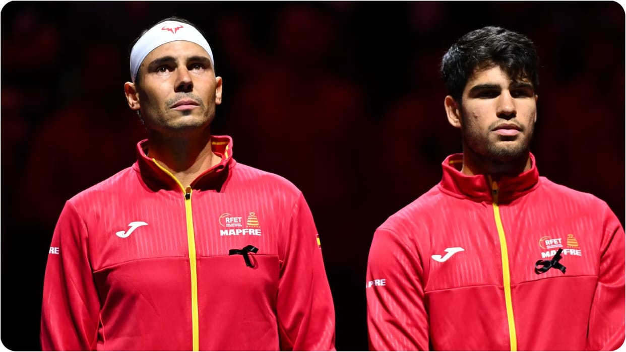 From Novak Djokovic to Carlos Alcaraz these tennis legends reacted to Rafael Nadal's retirement