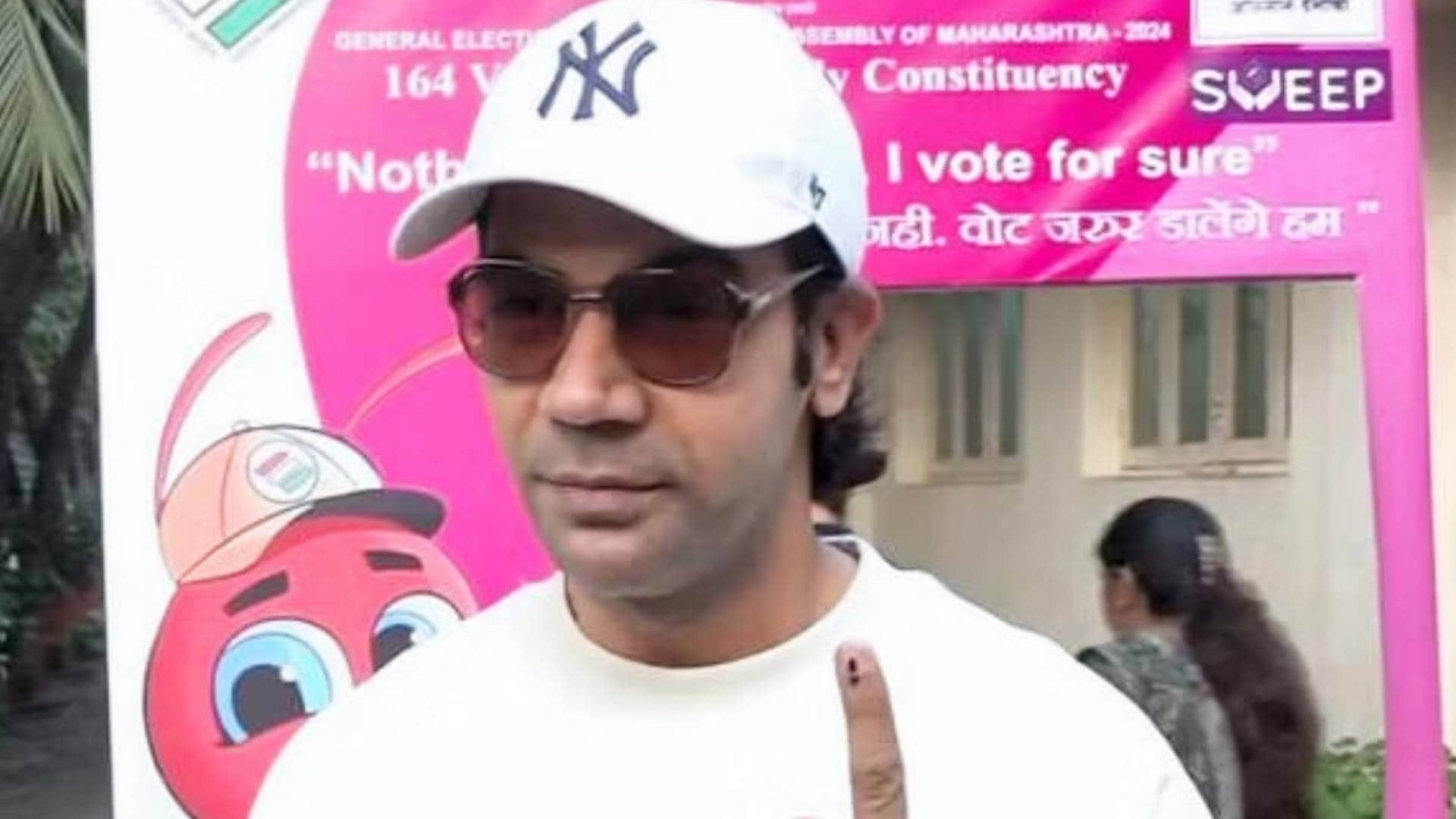 Maharastra Elections 2024 stars vote Salman Khan Akshay Kumar Rajkummar Ranbir Kapoor