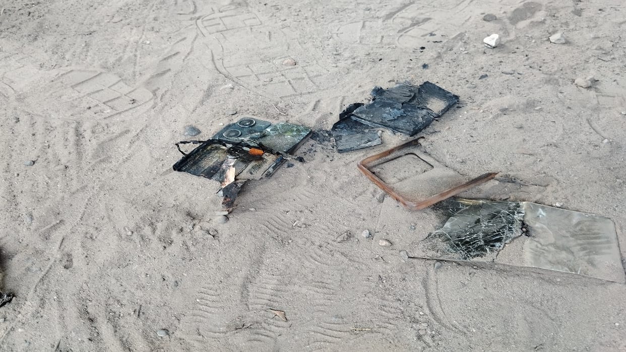 smartphone blast in Bareilly college