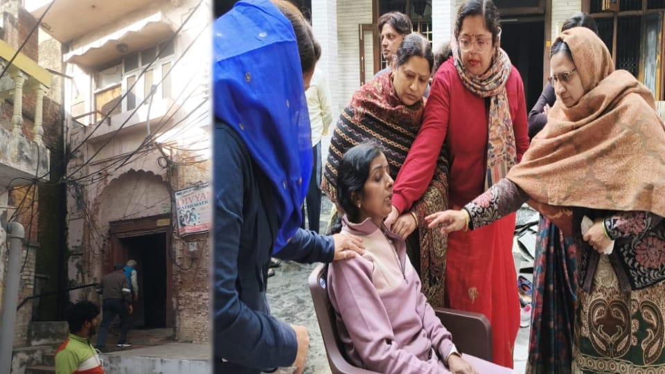 huge fire broke out in a house in Saharanpur, a disabled girl lying on the bed was burnt alive, family members