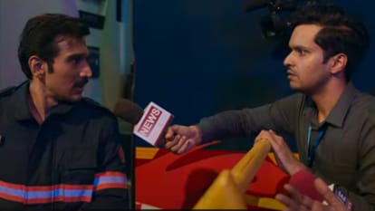 Pratik Gandhi seen in the role of fireman different avatar of Munna Bhaiya aka Divyendu trailer Agni released