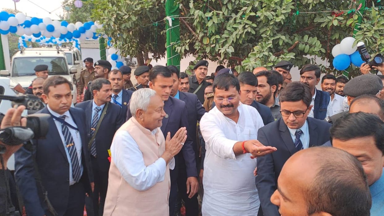 Bihar CM Nitish Kumar reached Umesh Kushwaha house said we will form government in both states