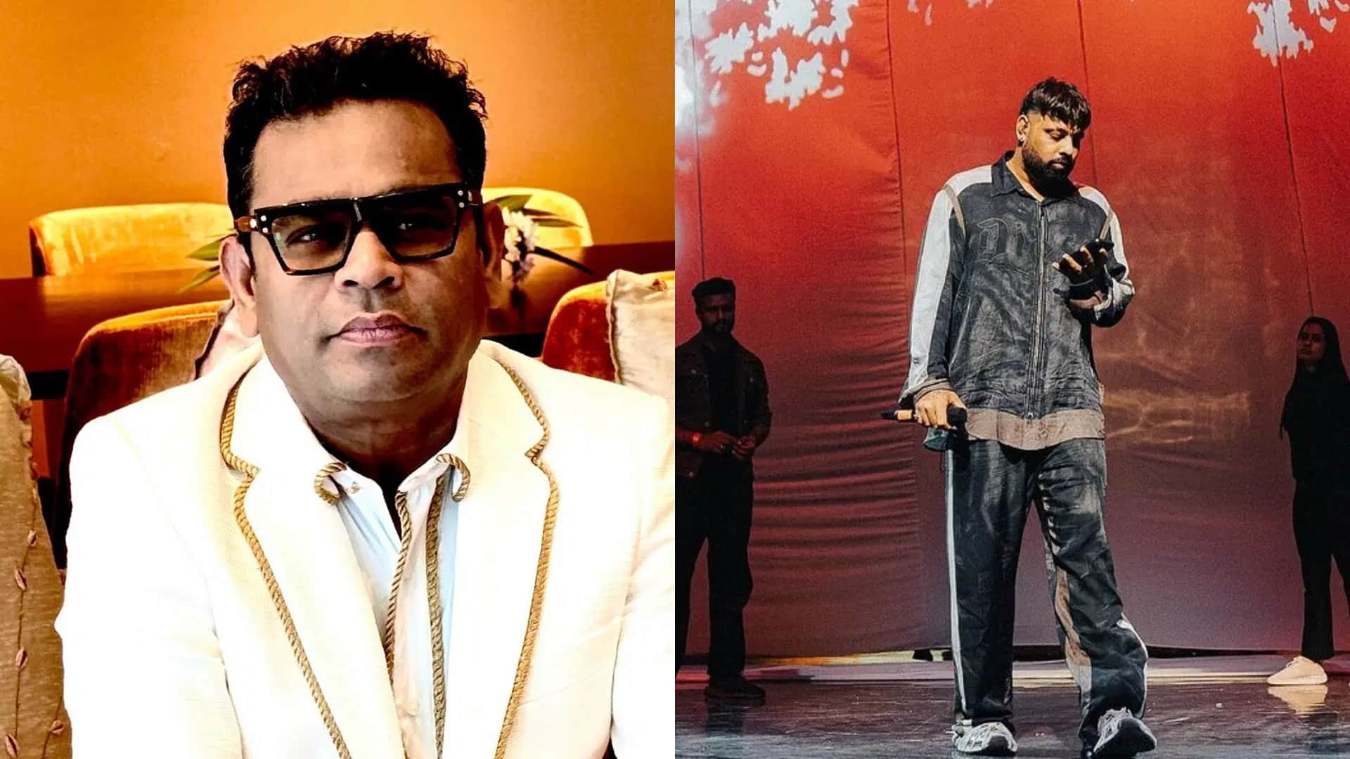 Rapper Badshah Reveals AR Rahman Apologized for Humma Humma Remix Criticism