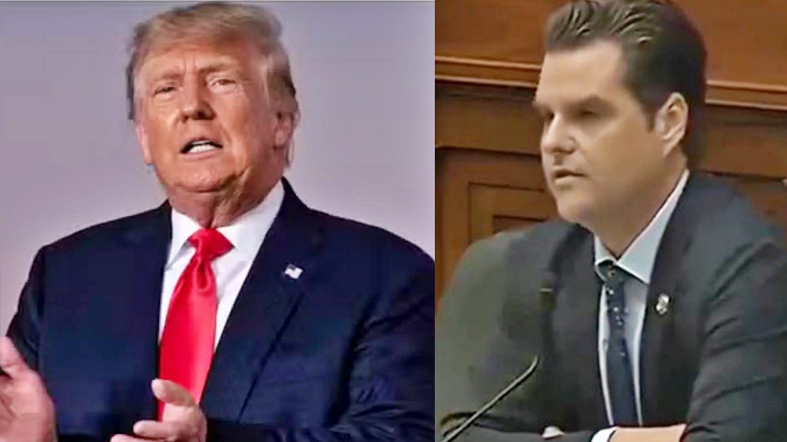 Donald Trump Regime Matt Gaetz Withdraws Nomination As Us Attorney ...