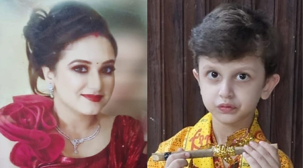 Anchal Kharbanda murder father said daughter died grandsons birthday Ayansh asks for mother