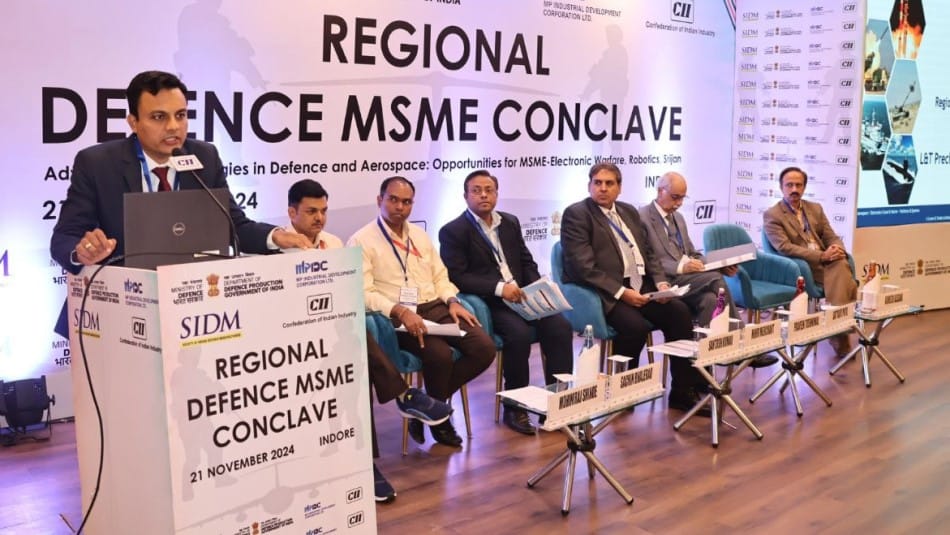 indore news msme defence minister drone bullet army sena