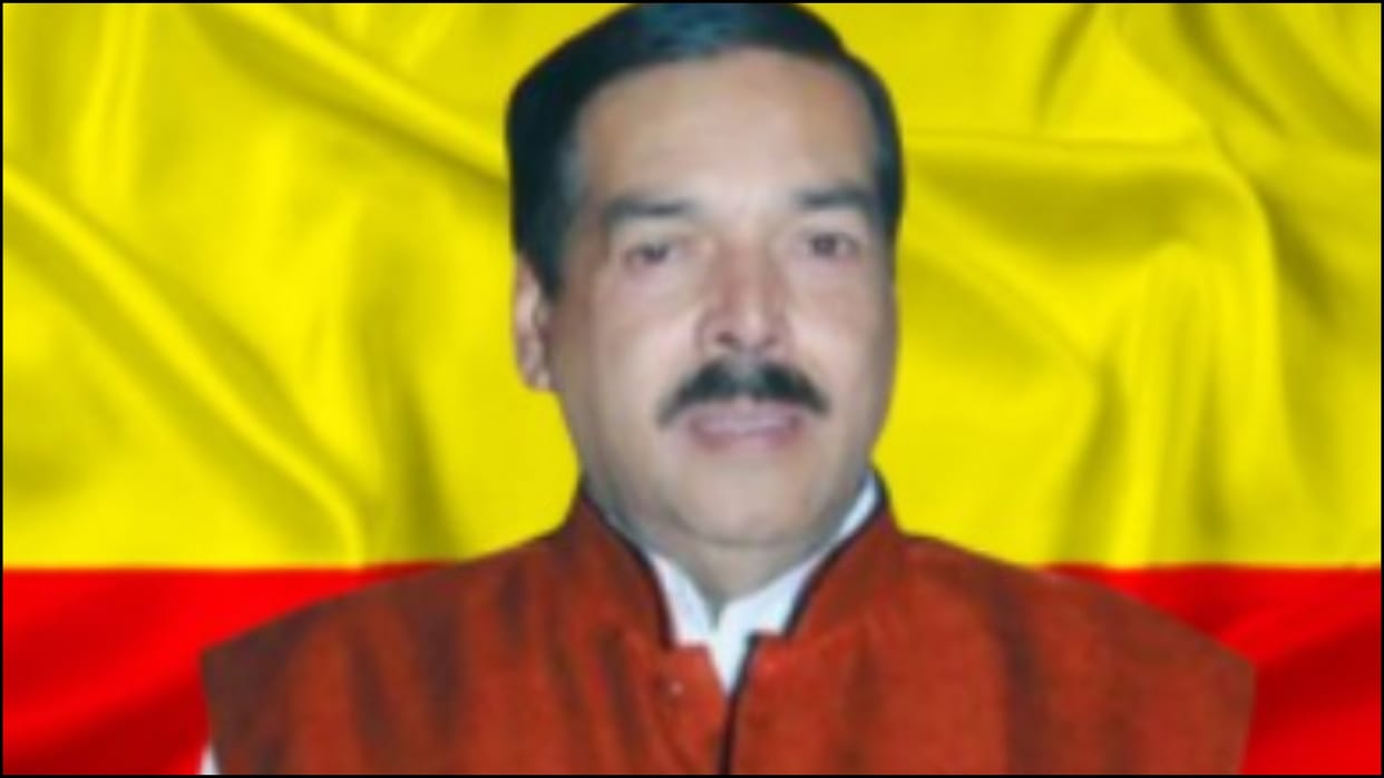 BJP leader Manohar Tahsildar passes away in Bengaluru detail news in hindi