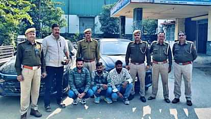 Chittorgarh: Three accused arrested with two illegal country-made pistols and cartridges