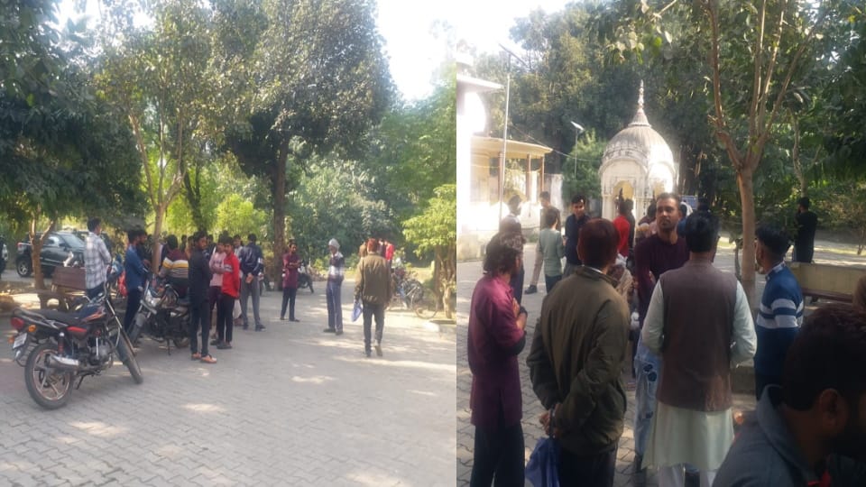 Saharanpur: Temple servant murdered with a sharp weapon, body found lying in the premises