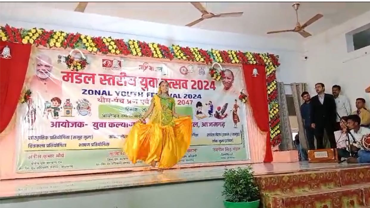 Youth shine in divisional level Yuva Utsav competition winners will perform at state level