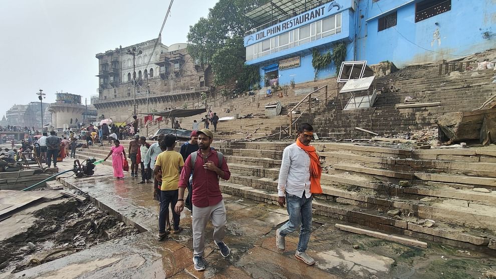 sewer pipelines falling on Ganga Ghats will be diverted in varanasi