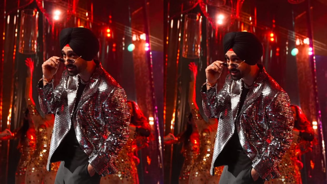 Nain Matakka song from Baby John will be released on 25 November Diljit Dosanjh and Ghee seen in the song