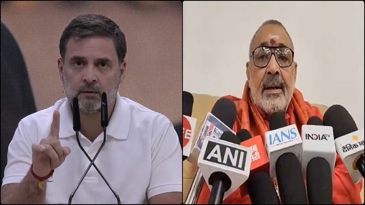 Union minister Giriraj Singh says, Rahul Gandhi is suffering from 'Adani phobia' news in hindi