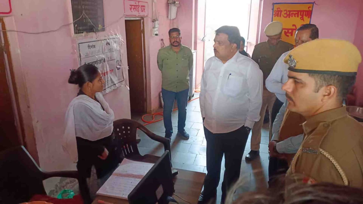 Pali News: DM suddenly reached the hospital, expressed displeasure after seeing the dirt