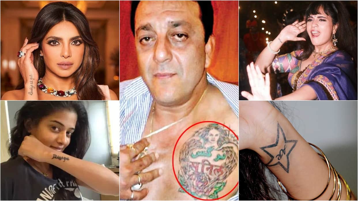 Arjun Kapoor Esha Gupta Sanjay Dutt Richa Chadha shower their love on their parents got their names tattoo