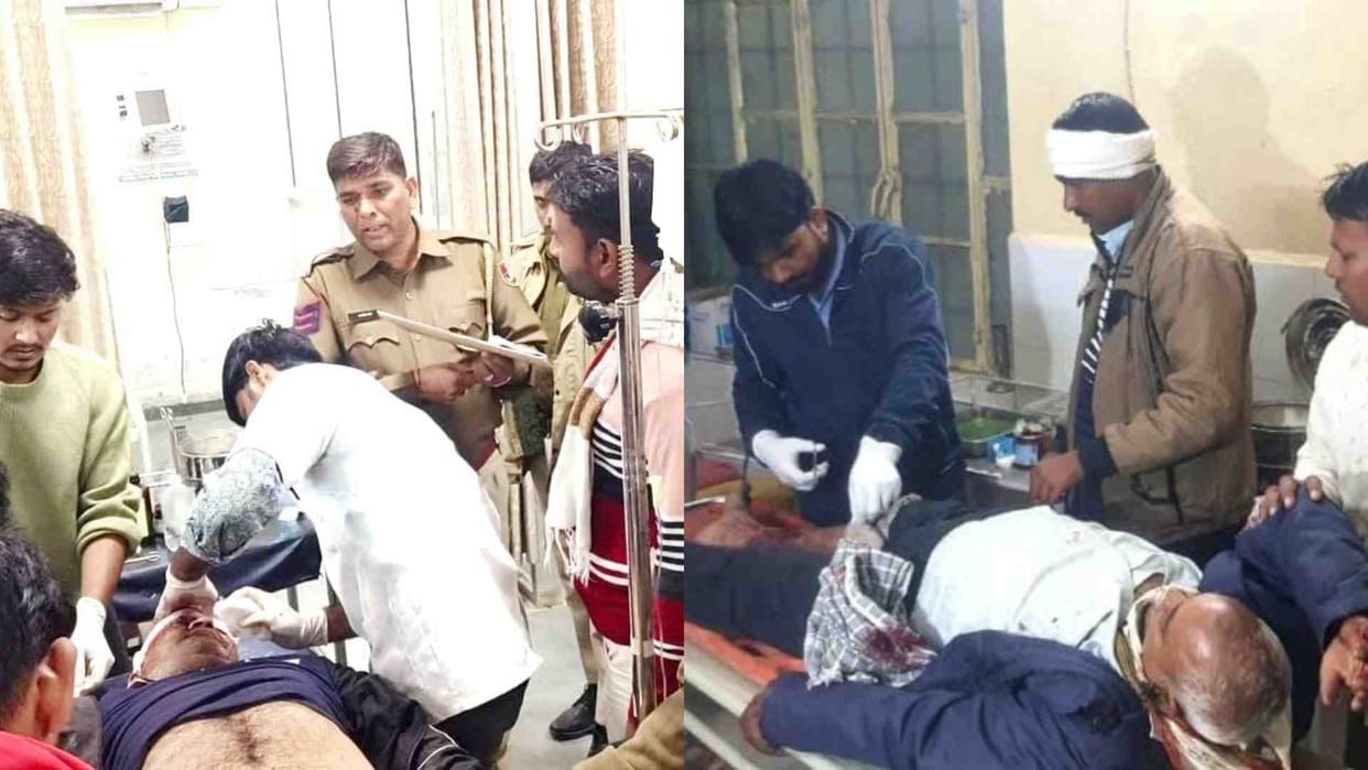 Kekri News: Three bike riders injured in Kekri area due to collision of high speed vehicles