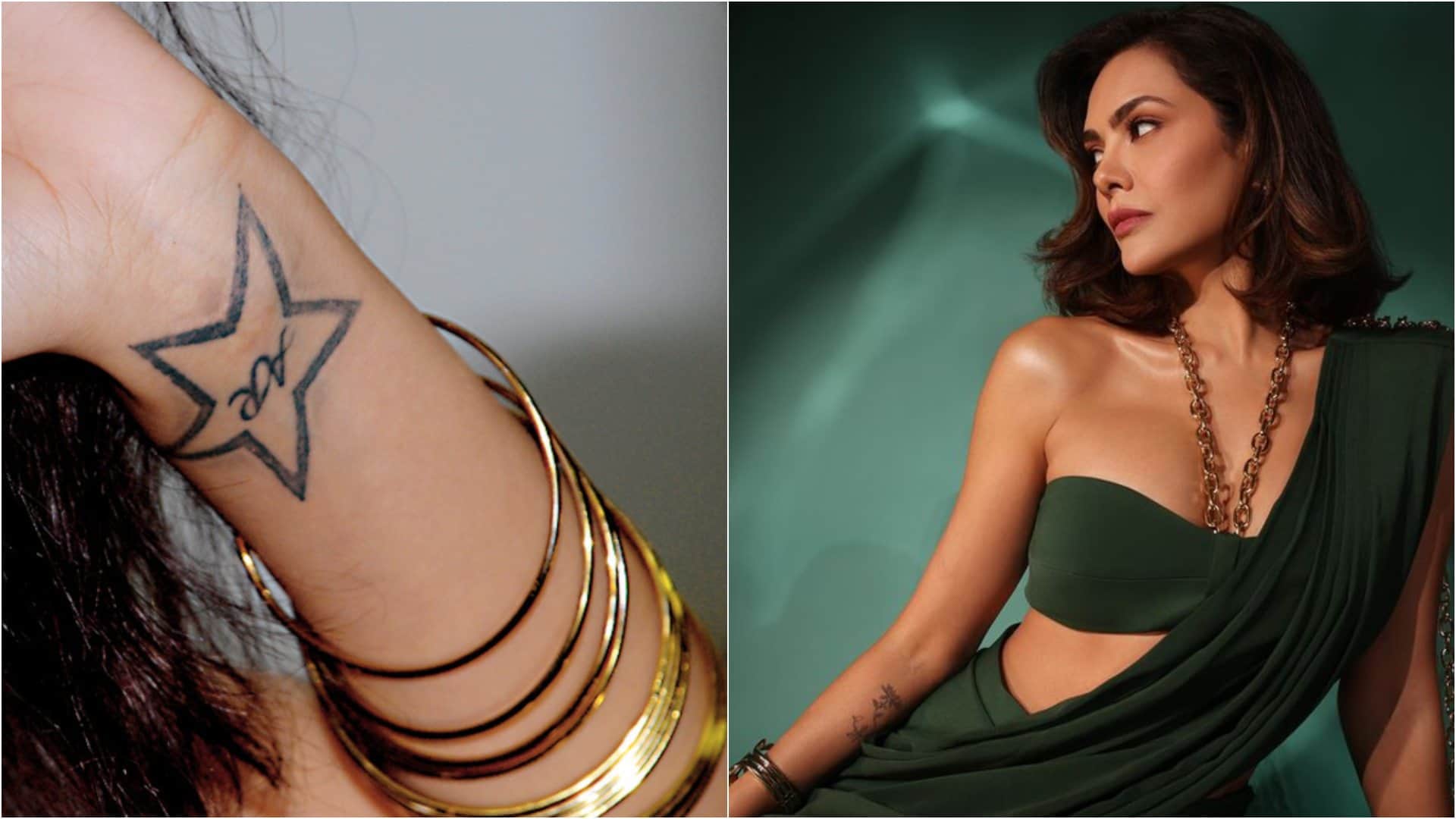 Arjun Kapoor Esha Gupta Sanjay Dutt Richa Chadha shower their love on their parents got their names tattoo