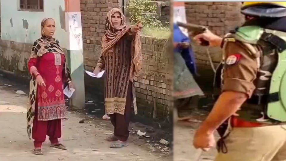Case of pointing a Pistol: Woman Tohida says I am not afraid of bullets, God will give us justice
