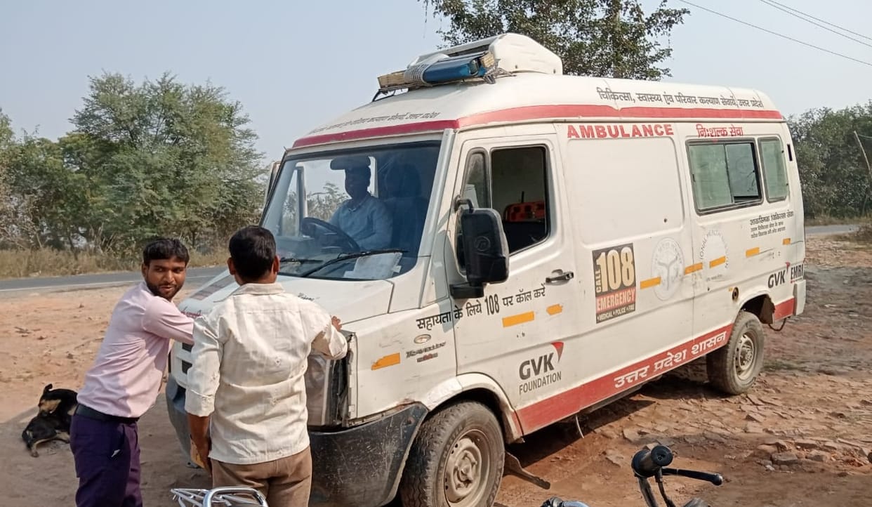 Health services with dilapidated ambulance controversy over making video employees not wearing uniform