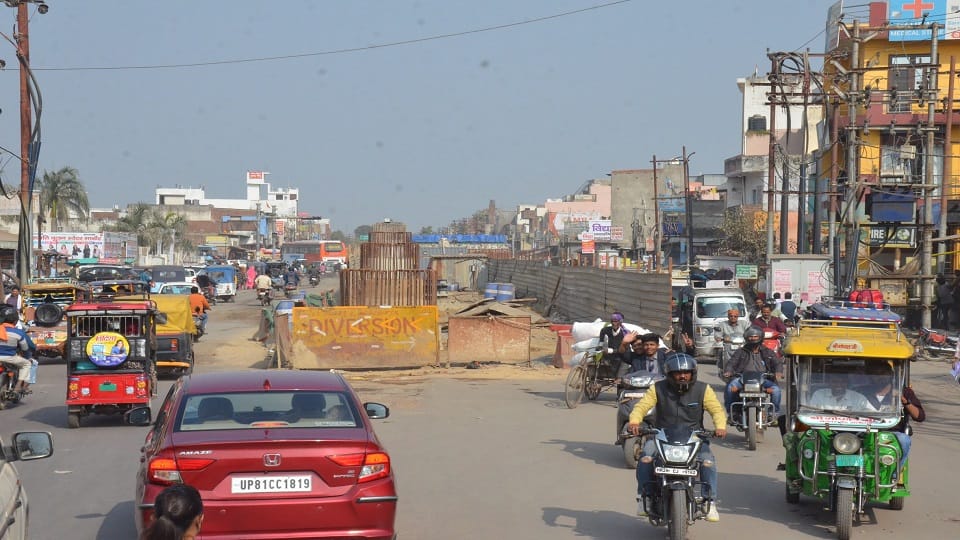 Quarsi Oberbridge Construction in Aligarh