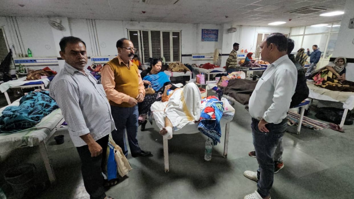 Chhatarpur News Bus hits scooty riders two killed one injured referred to Gwalior