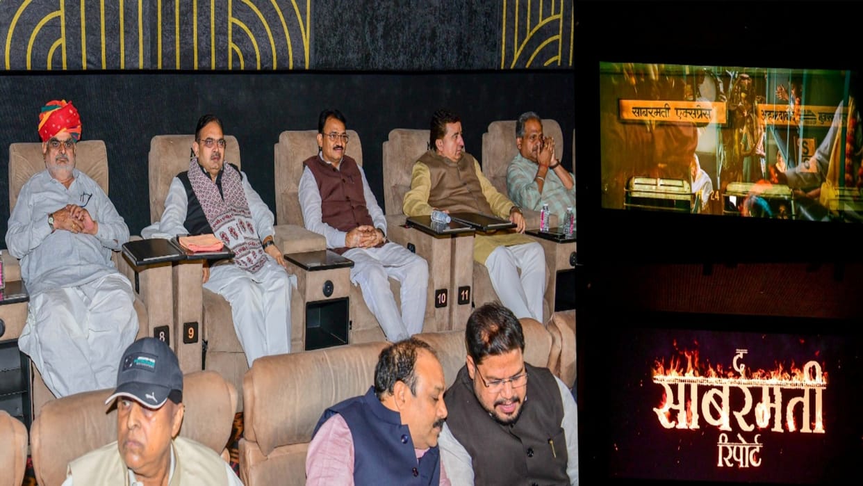 Jaipur News: 'The Sabarmati Report' brings past incidents, CM arrives to watch special screening