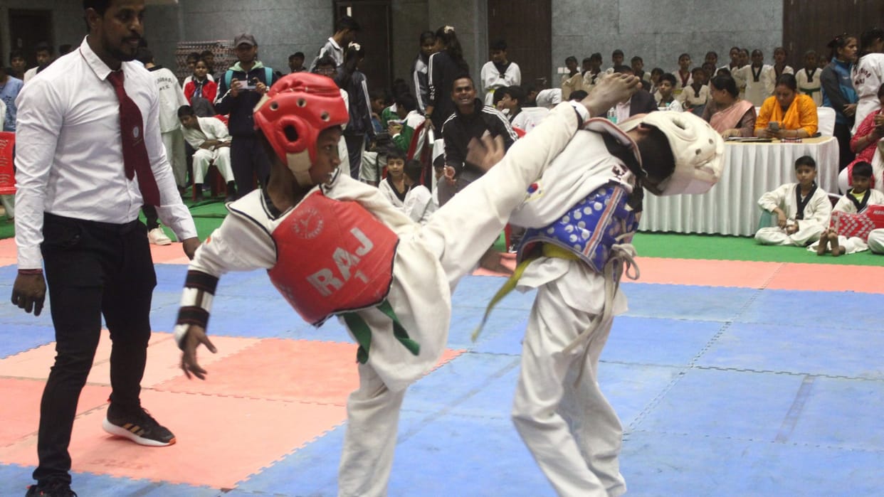 son Driver father played 12 matches 14 years won 8 medals two consecutive golds in TaiKwondo
