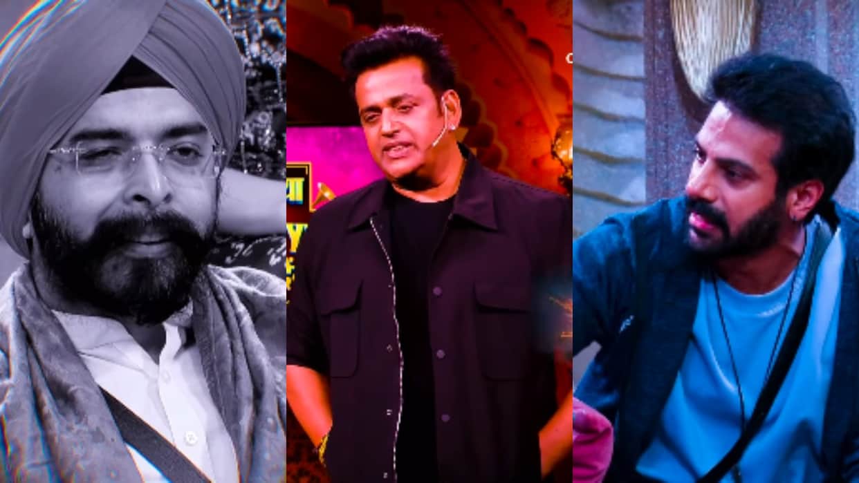Bigg Boss 18 Karan Veer Mehra fight with Tajinder Bagga in front of Ravi kishan in haye daiya with ravi bhaiy