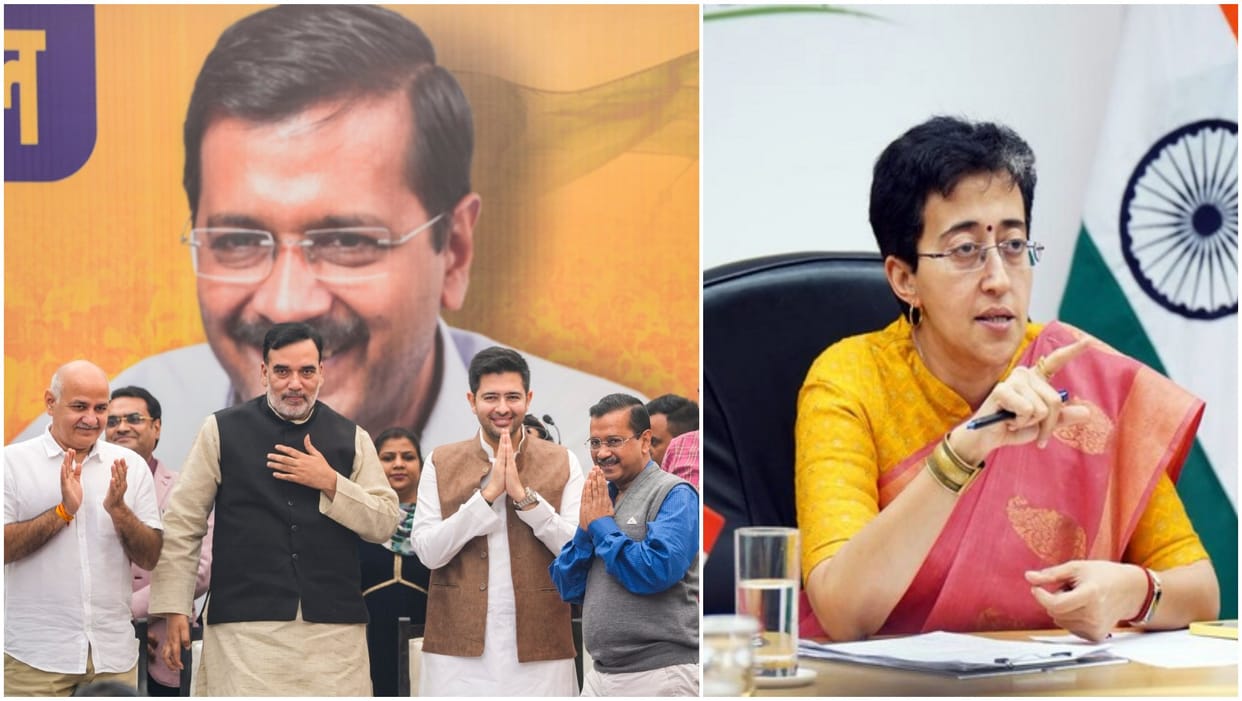 Delhi BJP raises questions over CM Atishi Marlena absence from AAP Election Campaign news and updates