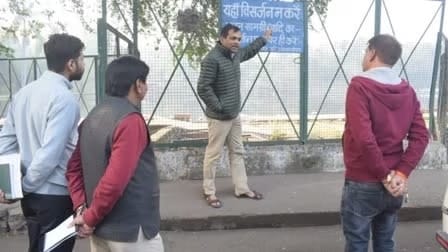 Bhopal: After the mayor, the commissioner came out on the streets regarding the filth spreading in Bhopal, the